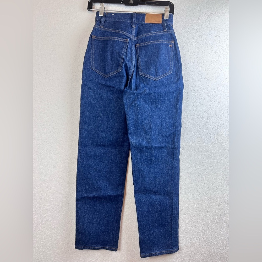 Madewell The Perfect Vintage Straight Jean in Greenhaven Wash Seamed Version - Picture 4 of 9